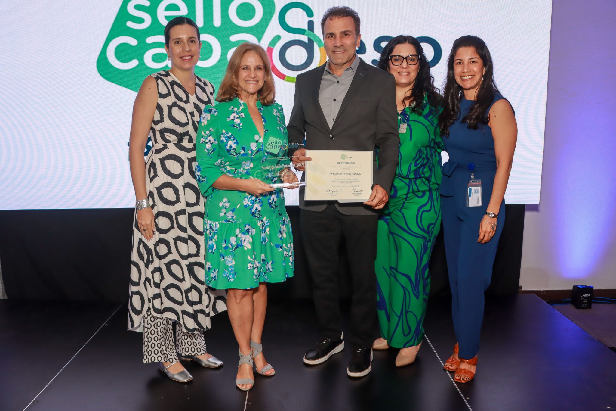 Celebramos con orgullo la certificación del Sello CAPADESO.