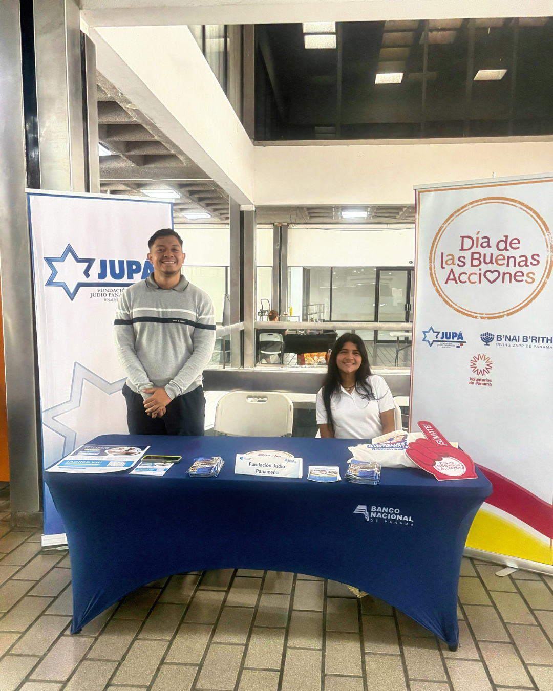 Fundación JUPÁ fortalece alianzas en la Feria de Voluntariado del Banco Nacional de Panamá